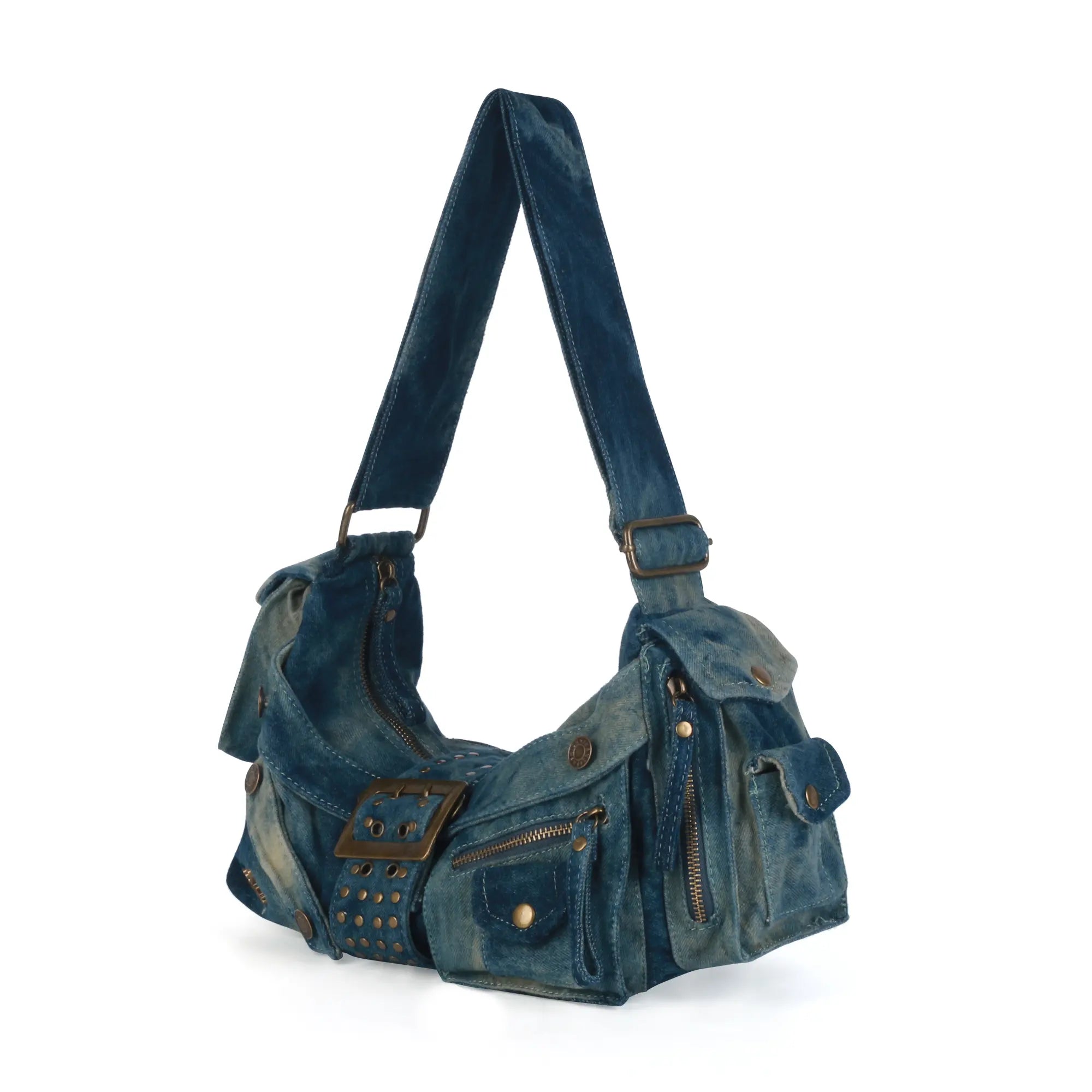 Small Western Denim Shoulder Bag