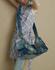 Small Western Denim Shoulder Bag