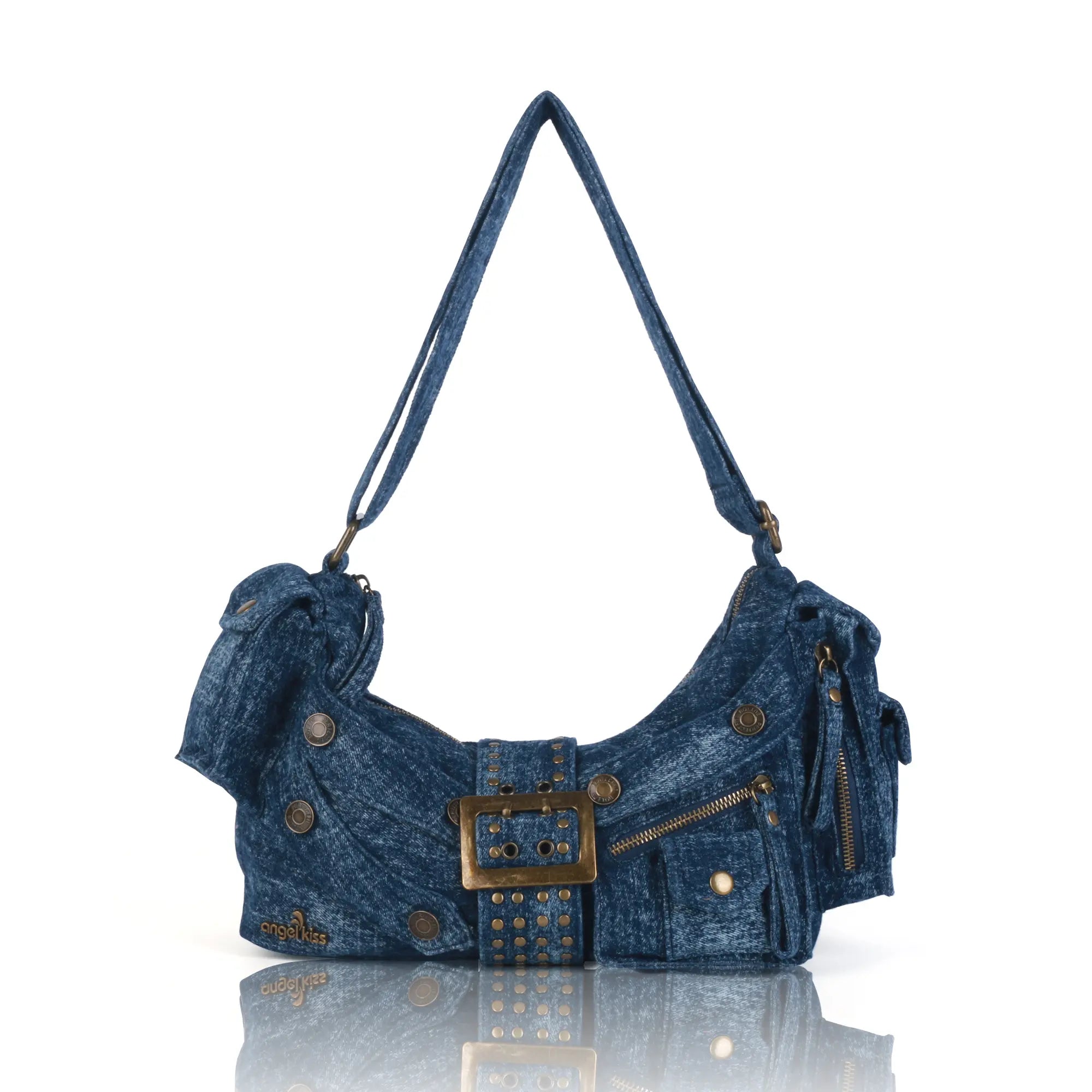 Small Western Denim Shoulder Bag
