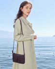 Multi-Zip Crossbody Purse with Tassel Pulls