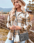 Multi-Zip Crossbody Purse with Tassel Pulls