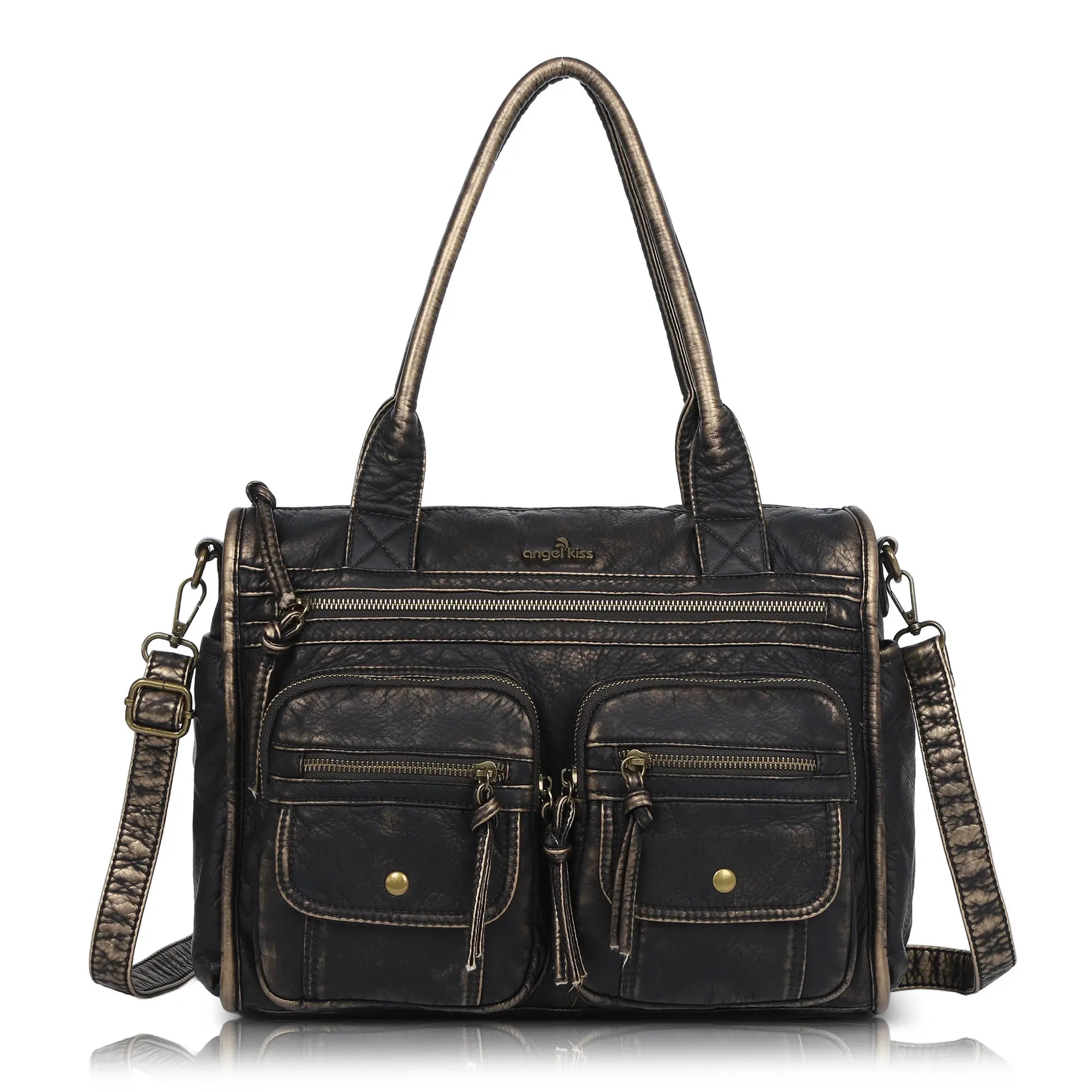 Multi-Pocket Everyday Shoulder Bag