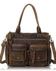 Multi-Pocket Everyday Shoulder Bag