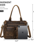 Multi-Pocket Everyday Shoulder Bag