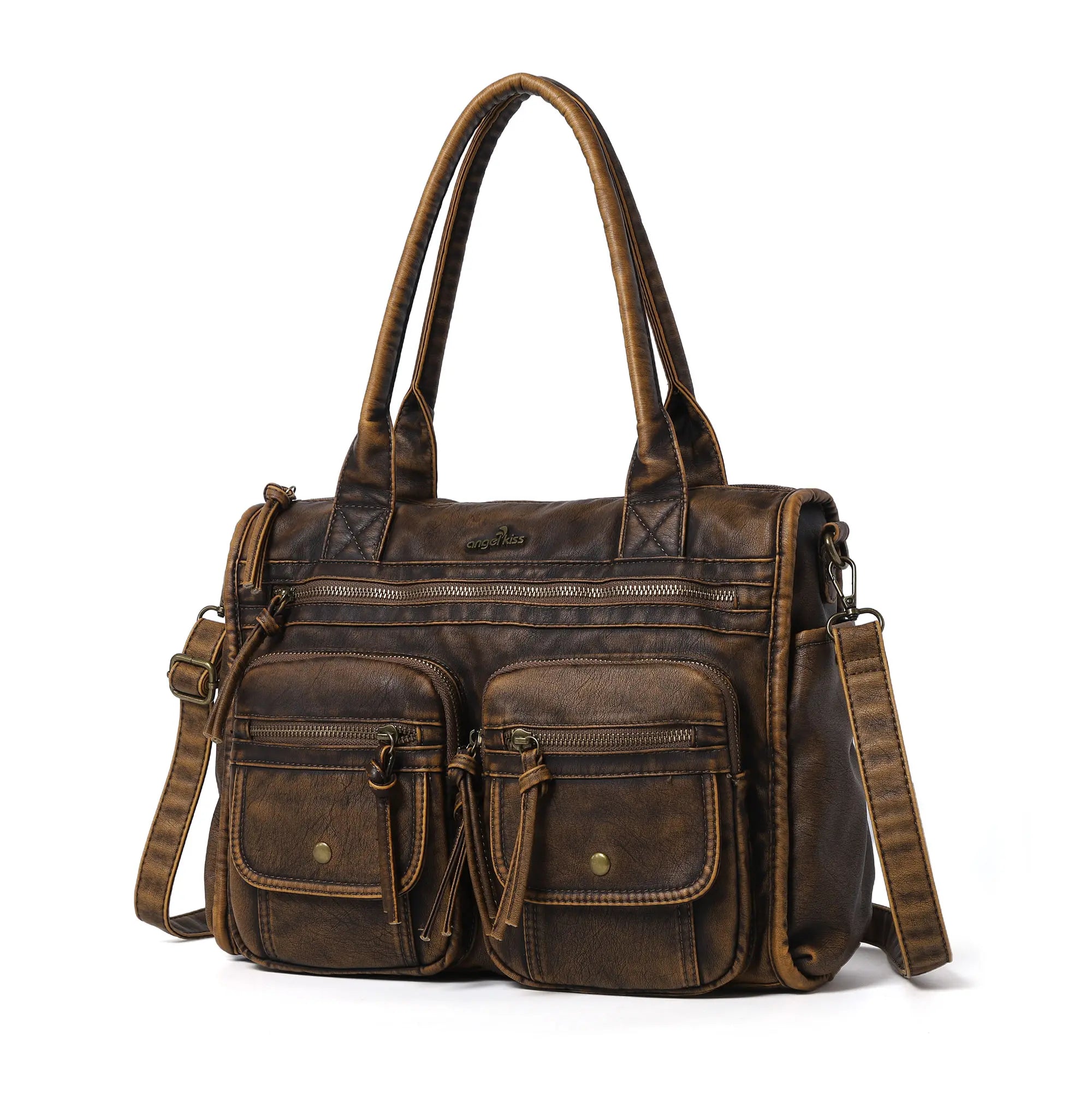 Multi-Pocket Everyday Shoulder Bag
