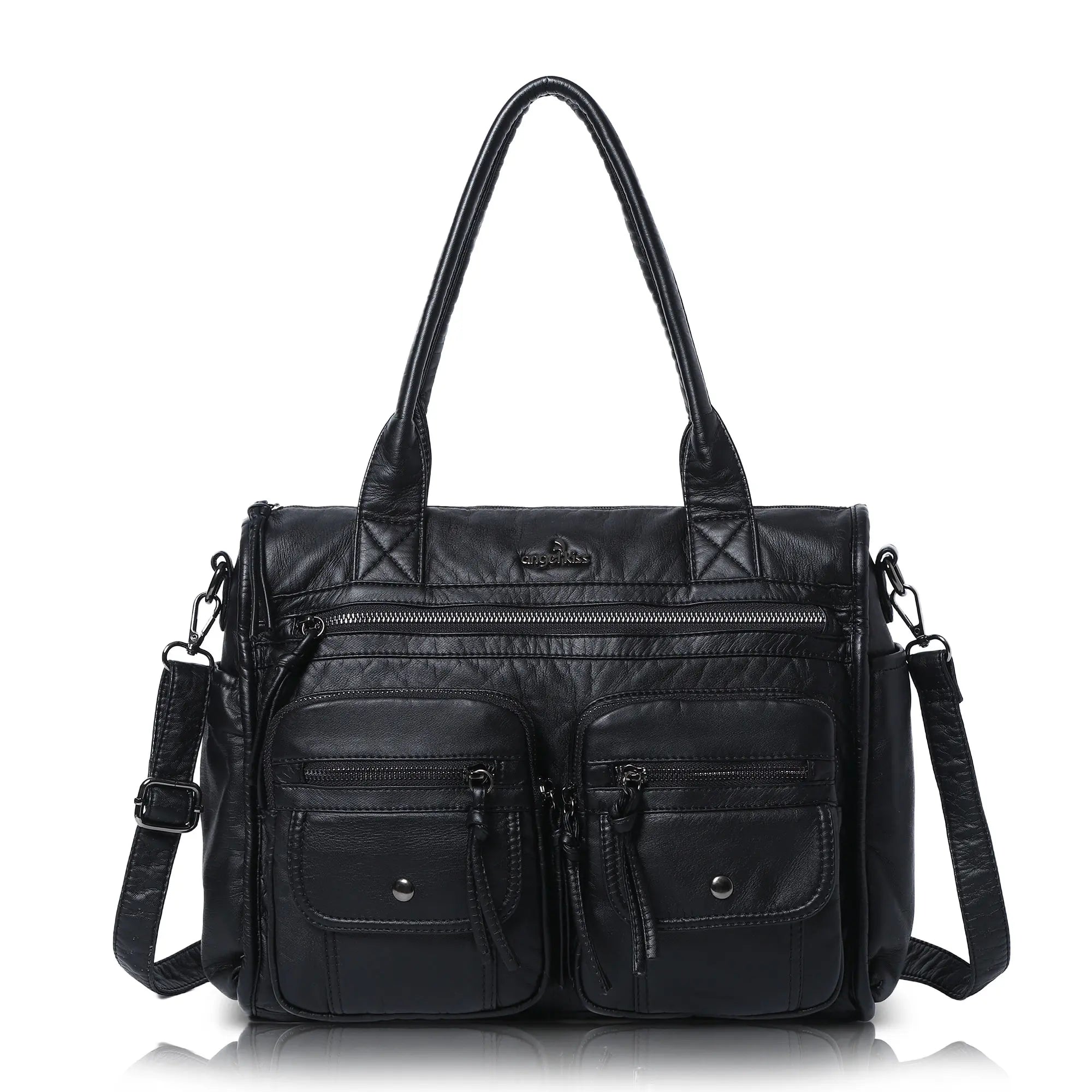 Multi-Pocket Everyday Shoulder Bag