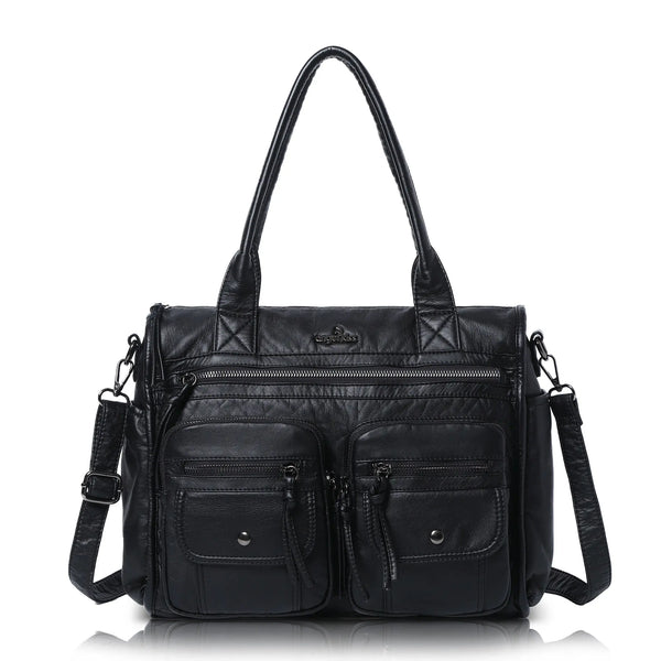 Multi-Pocket Everyday Shoulder Bag