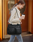 Multi-Pocket Everyday Shoulder Bag