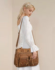 Multi-Pocket Everyday Shoulder Bag