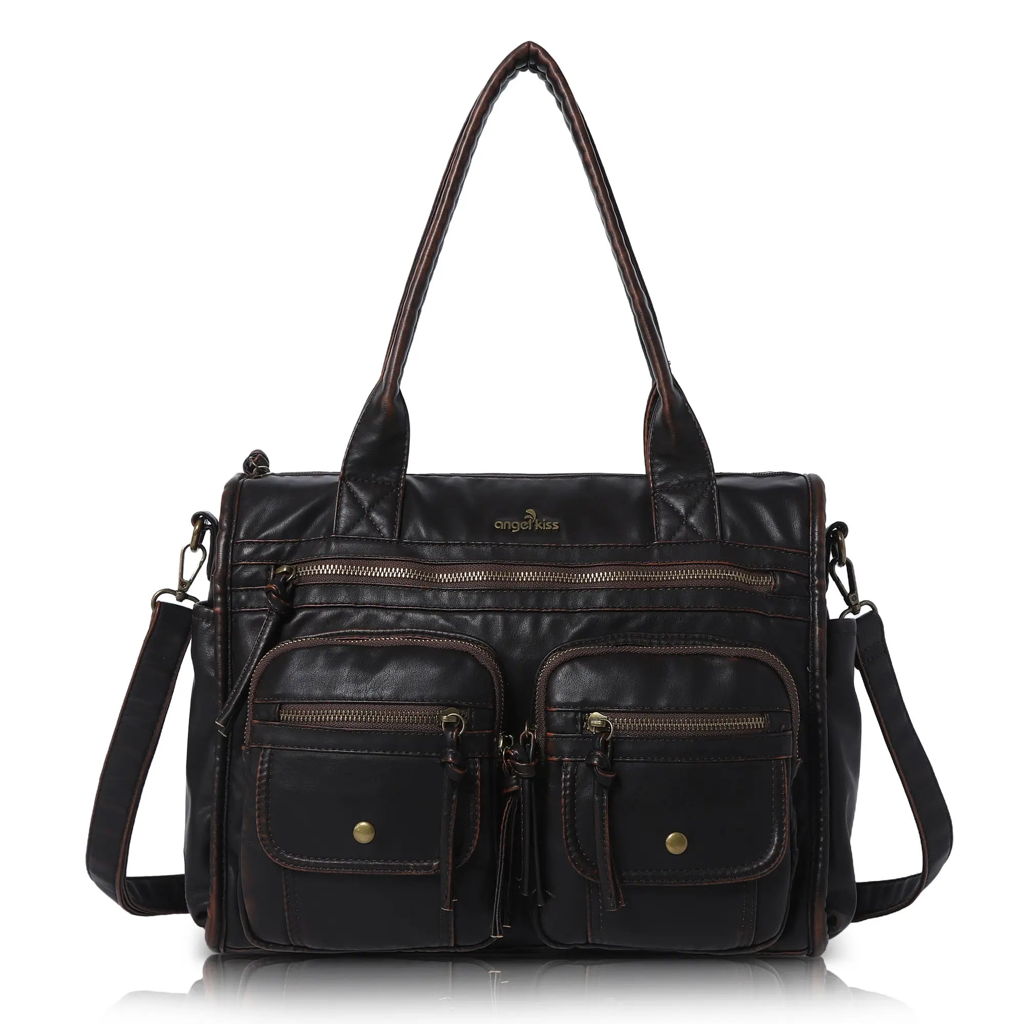 Multi-Pocket Everyday Shoulder Bag