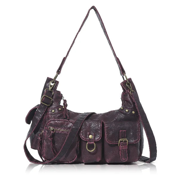 Small Multi-Pocket Shoulder &amp; Crossbody Bag