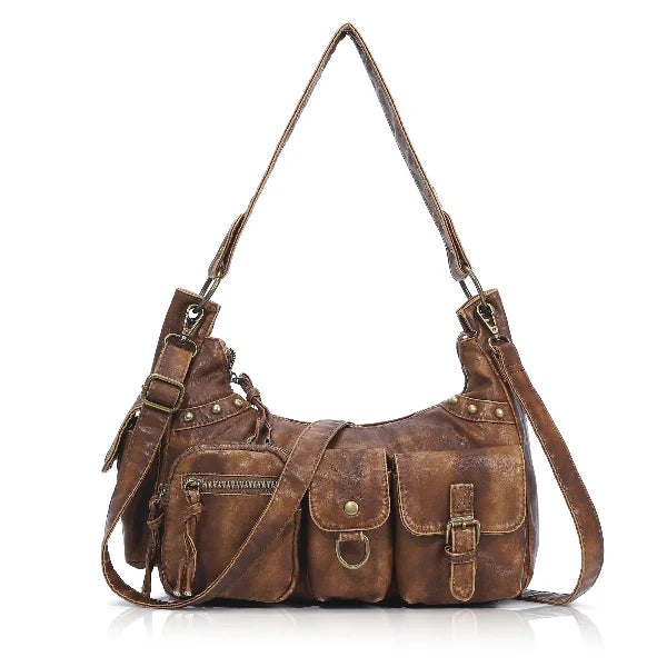 Small Multi-Pocket Shoulder &amp; Crossbody Bag