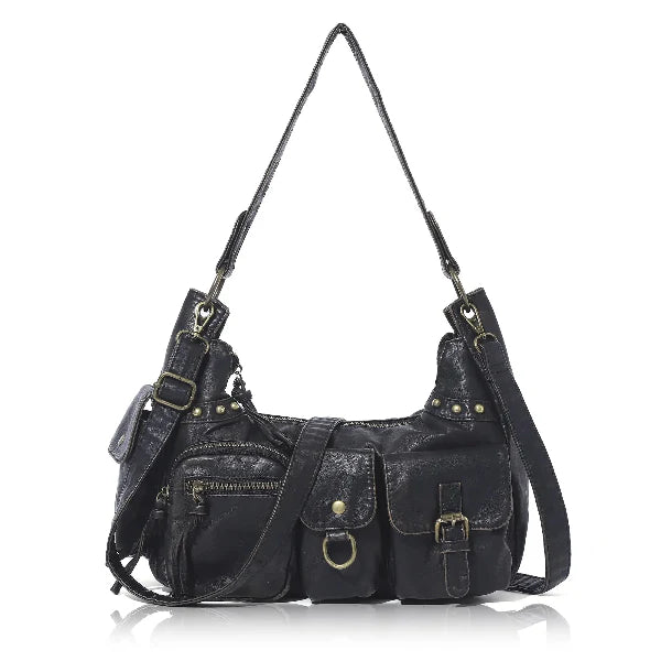 Small Multi-Pocket Shoulder &amp; Crossbody Bag