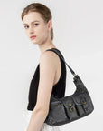 Small Multi-Pocket Shoulder & Crossbody Bag