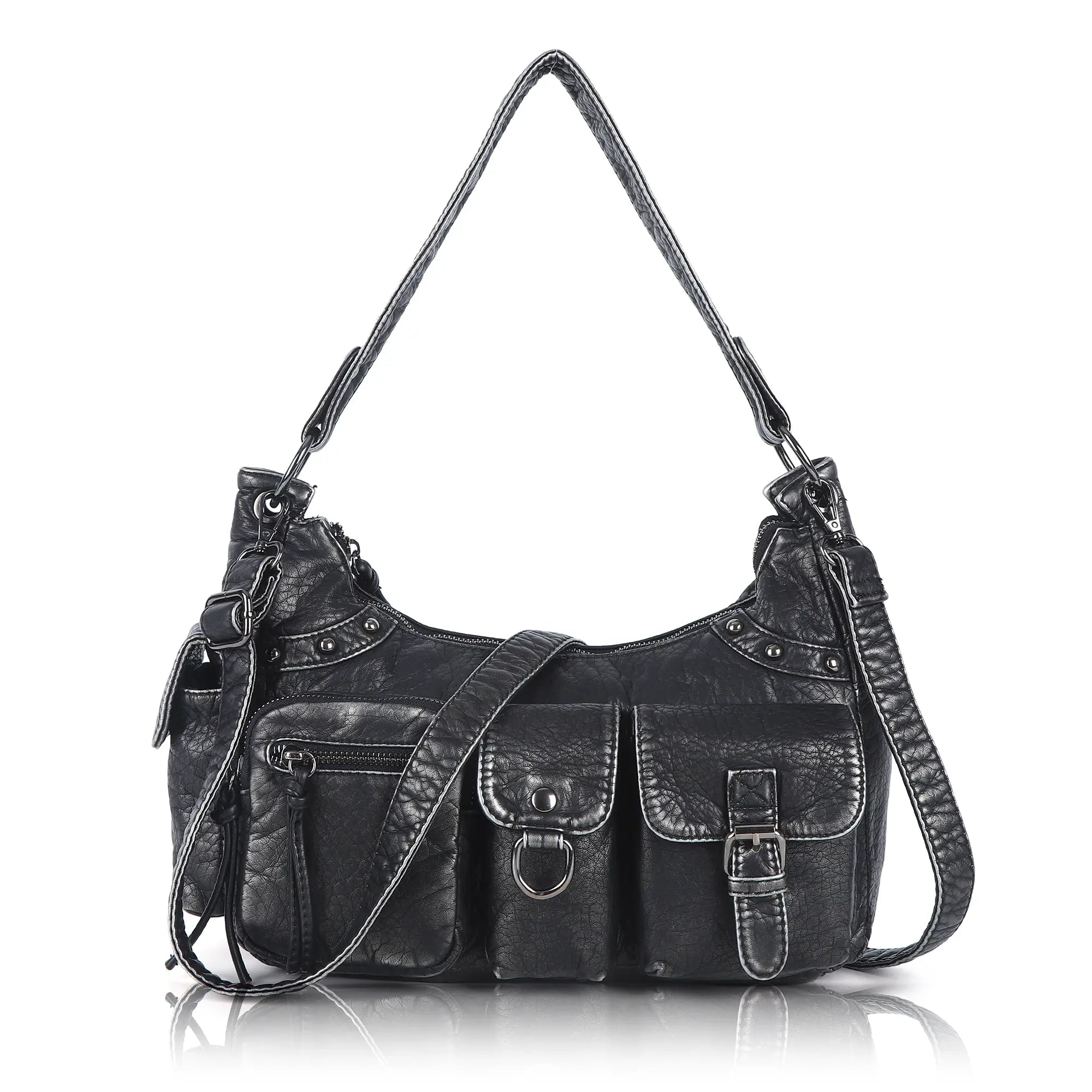 Small Multi-Pocket Shoulder &amp; Crossbody Bag