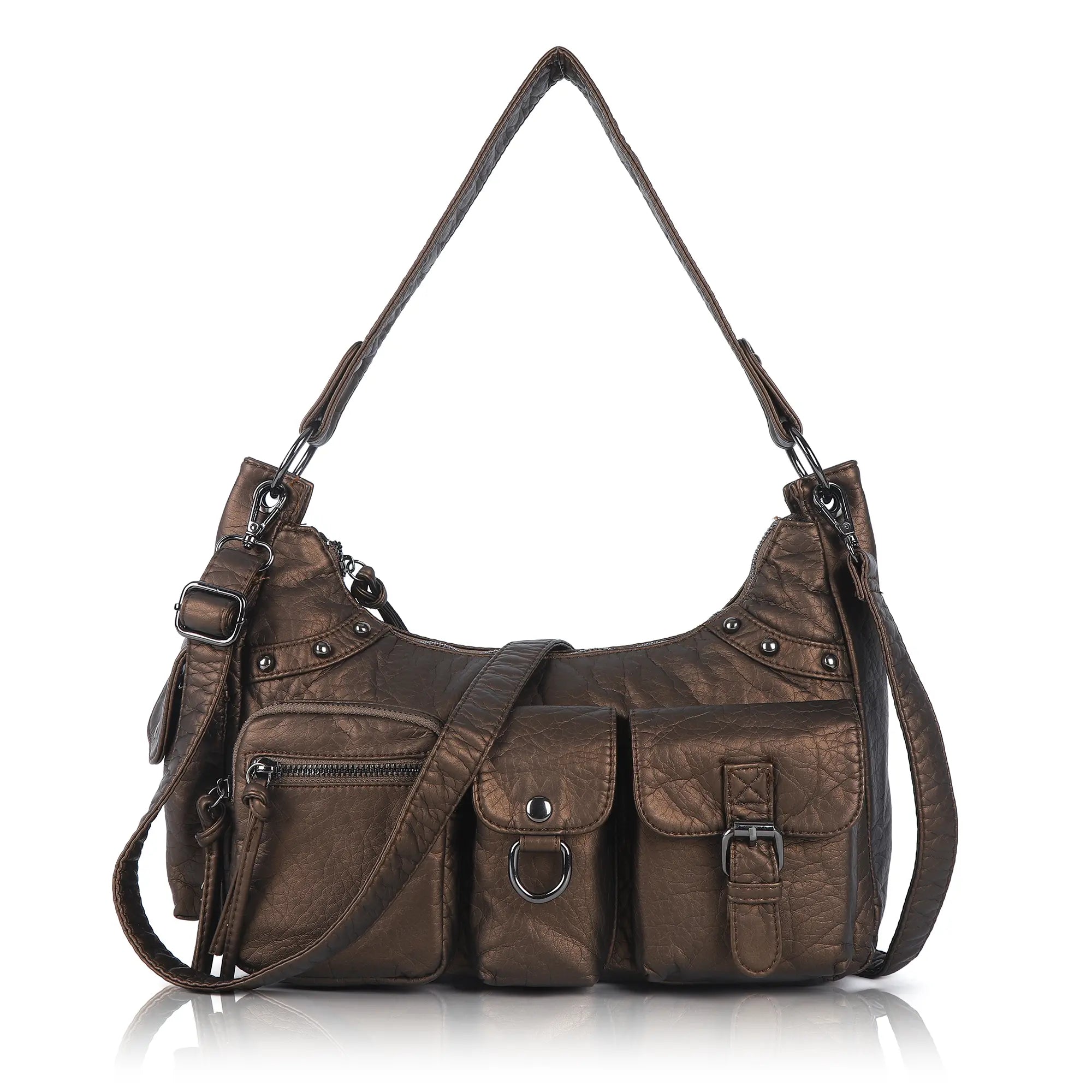 Small Multi-Pocket Shoulder &amp; Crossbody Bag