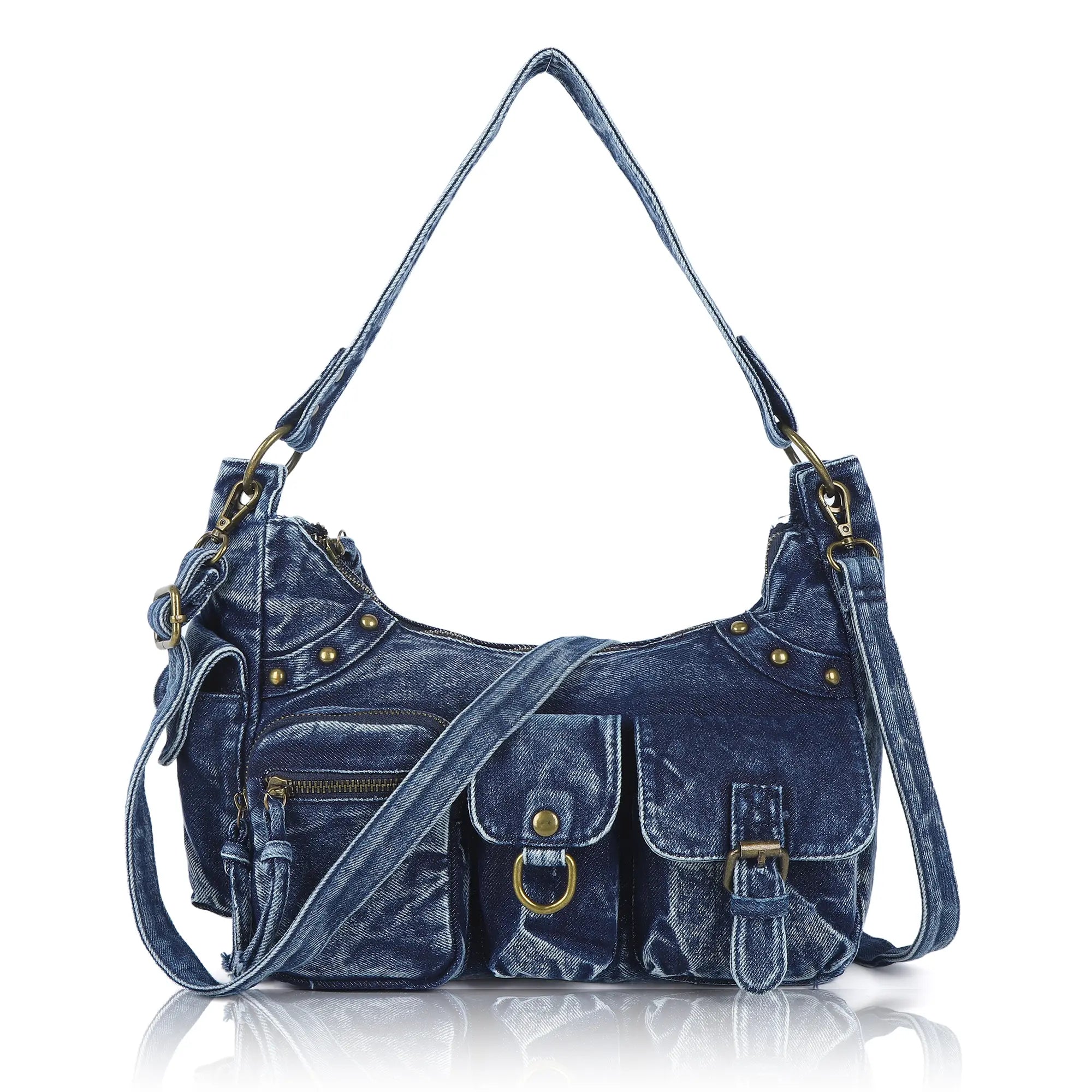 Small Multi-Pocket Shoulder &amp; Crossbody Bag