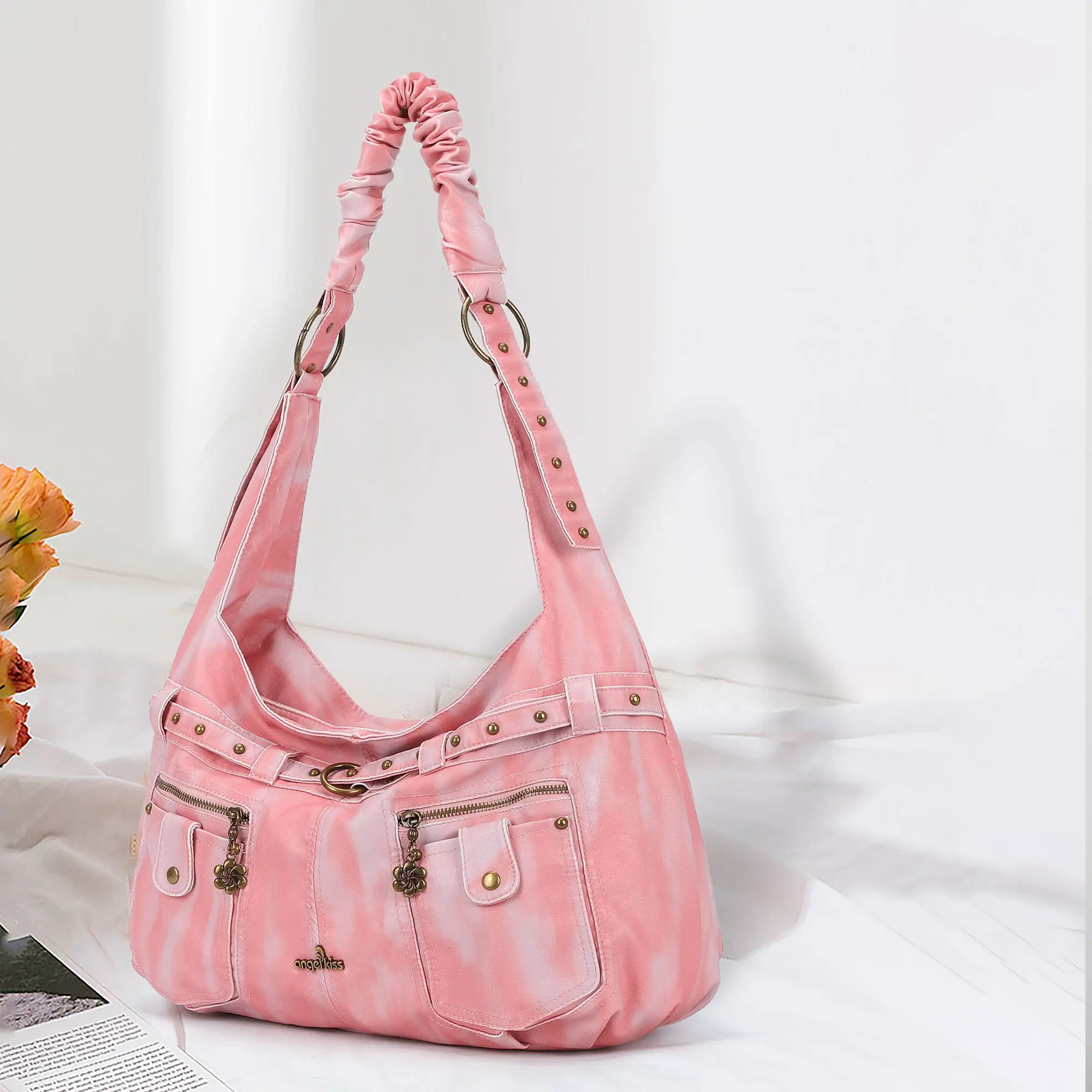 Large Y2K Cargo Hobo Shoulder &amp; Crossbody Bag