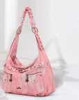 Large Y2K Cargo Hobo Shoulder & Crossbody Bag