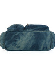 Y2K Multi-Pocket Cargo Satchel Bag for Shoulder or Crossbody Carry