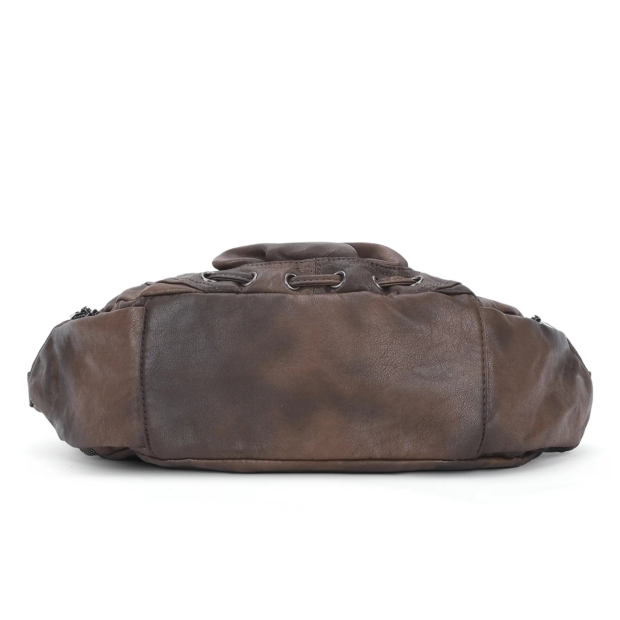 Drawstring Detail Shoulder Bag – Casual Convertible Crossbody