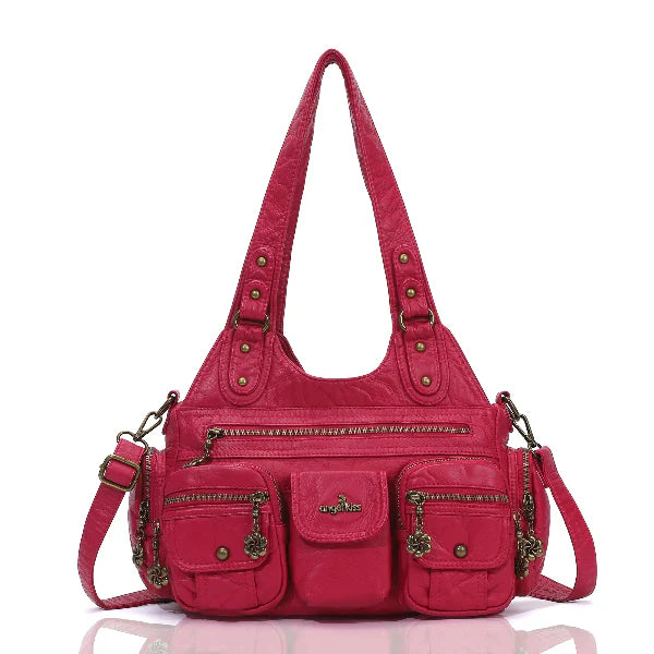 Cargo Pocket Hobo Shoulder Bag
