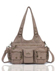 Cargo Pocket Hobo Shoulder Bag