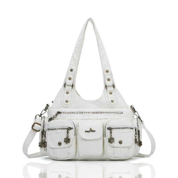 Cargo Pocket Hobo Shoulder Bag