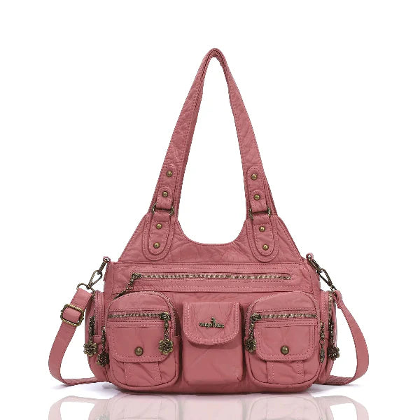 Cargo Pocket Hobo Shoulder Bag