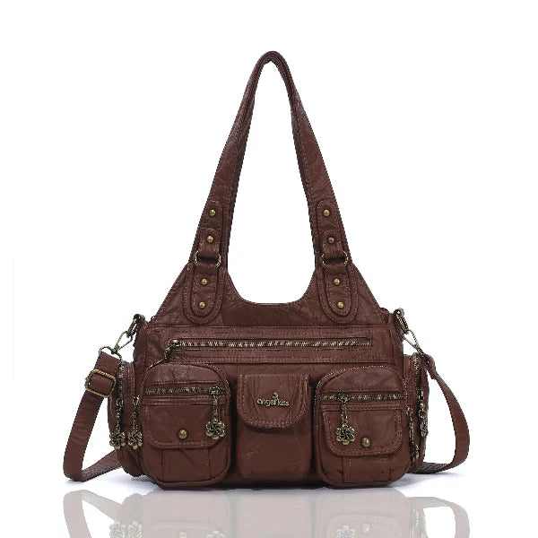 Cargo Pocket Hobo Shoulder Bag