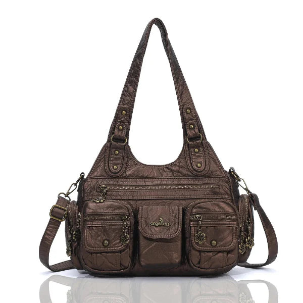 Cargo Pocket Hobo Shoulder Bag