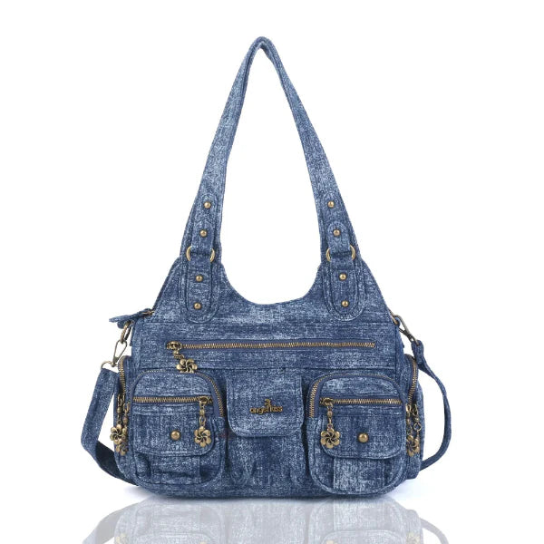 Cargo Pocket Hobo Shoulder Bag