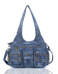 Cargo Pocket Hobo Shoulder Bag