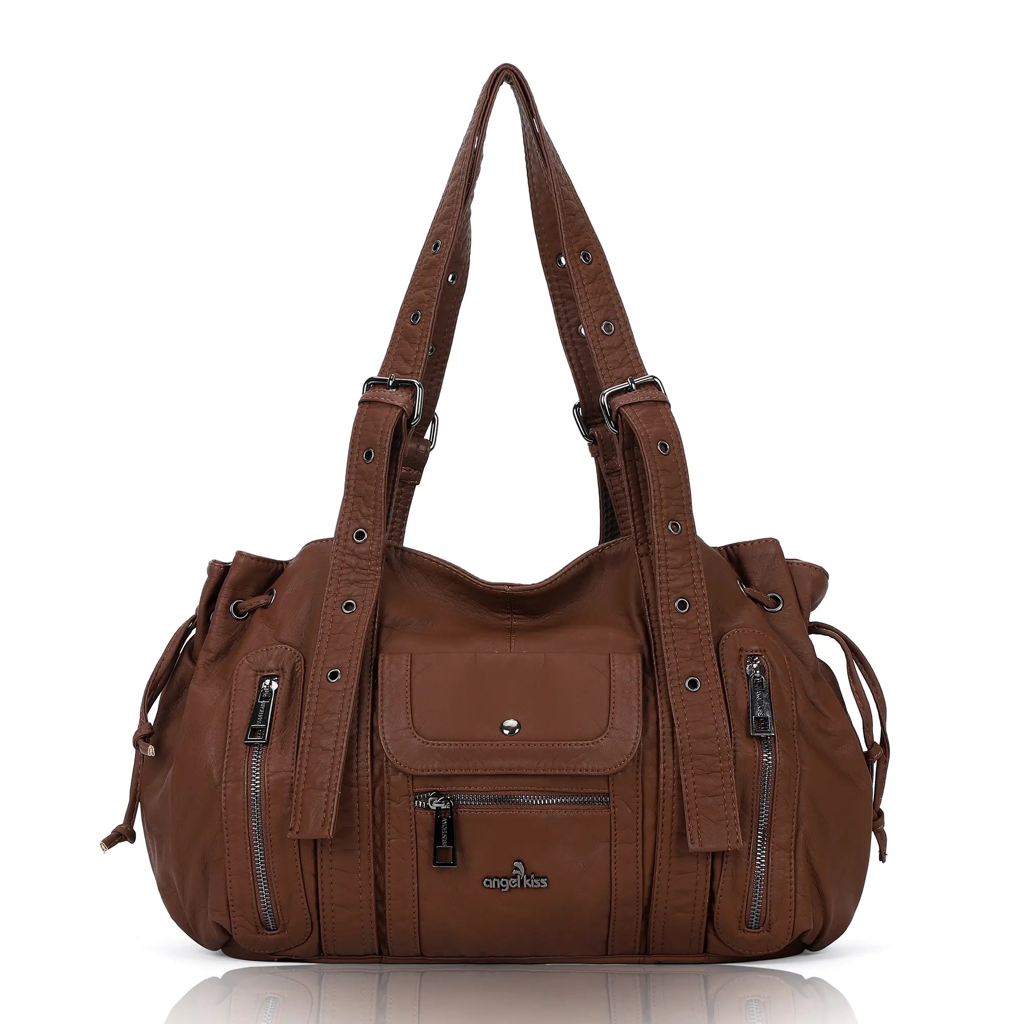 Slouchy Hobo Tote Bag &amp; Convertible Daily Traveler Bag