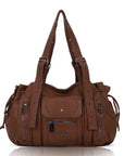 Slouchy Hobo Tote Bag & Convertible Daily Traveler Bag