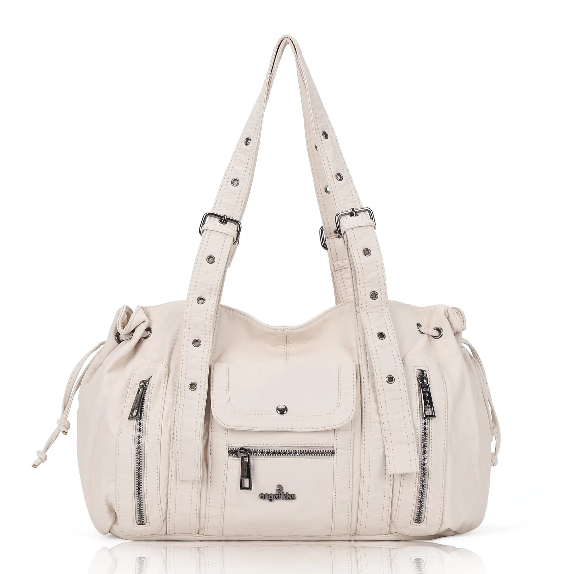 Slouchy Hobo Tote Bag &amp; Convertible Daily Traveler Bag