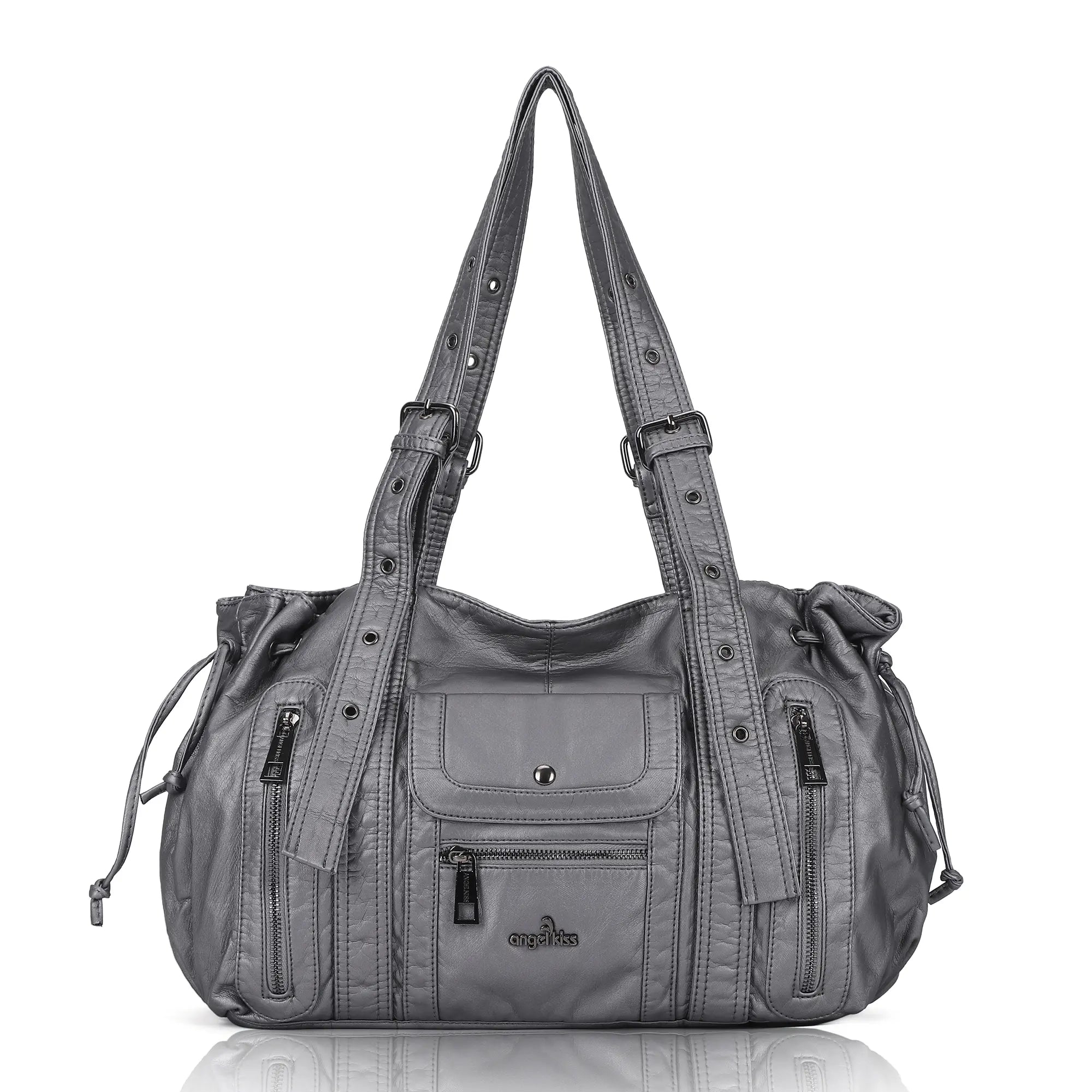 Slouchy Hobo Tote Bag &amp; Convertible Daily Traveler Bag