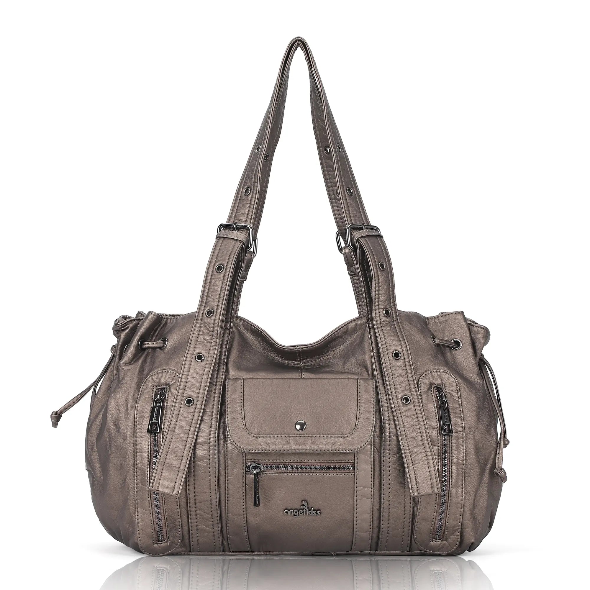 Slouchy Hobo Tote Bag &amp; Convertible Daily Traveler Bag