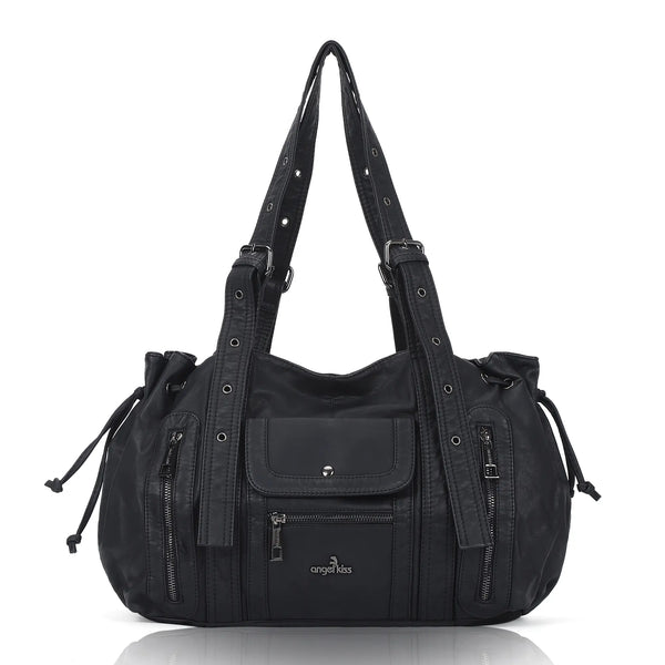 Slouchy Hobo Tote Bag & Convertible Daily Traveler Bag