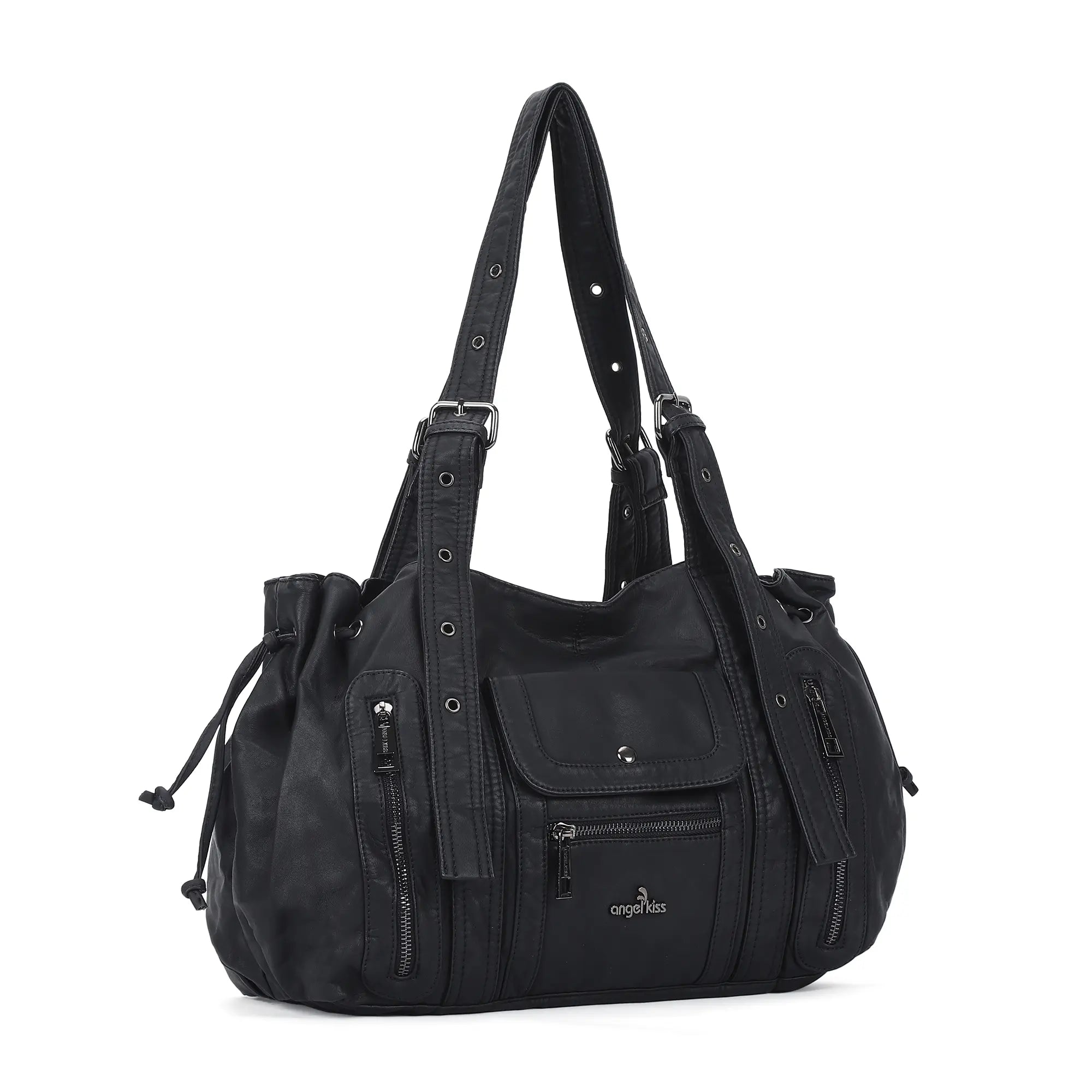 Slouchy Hobo Tote Bag &amp; Convertible Daily Traveler Bag