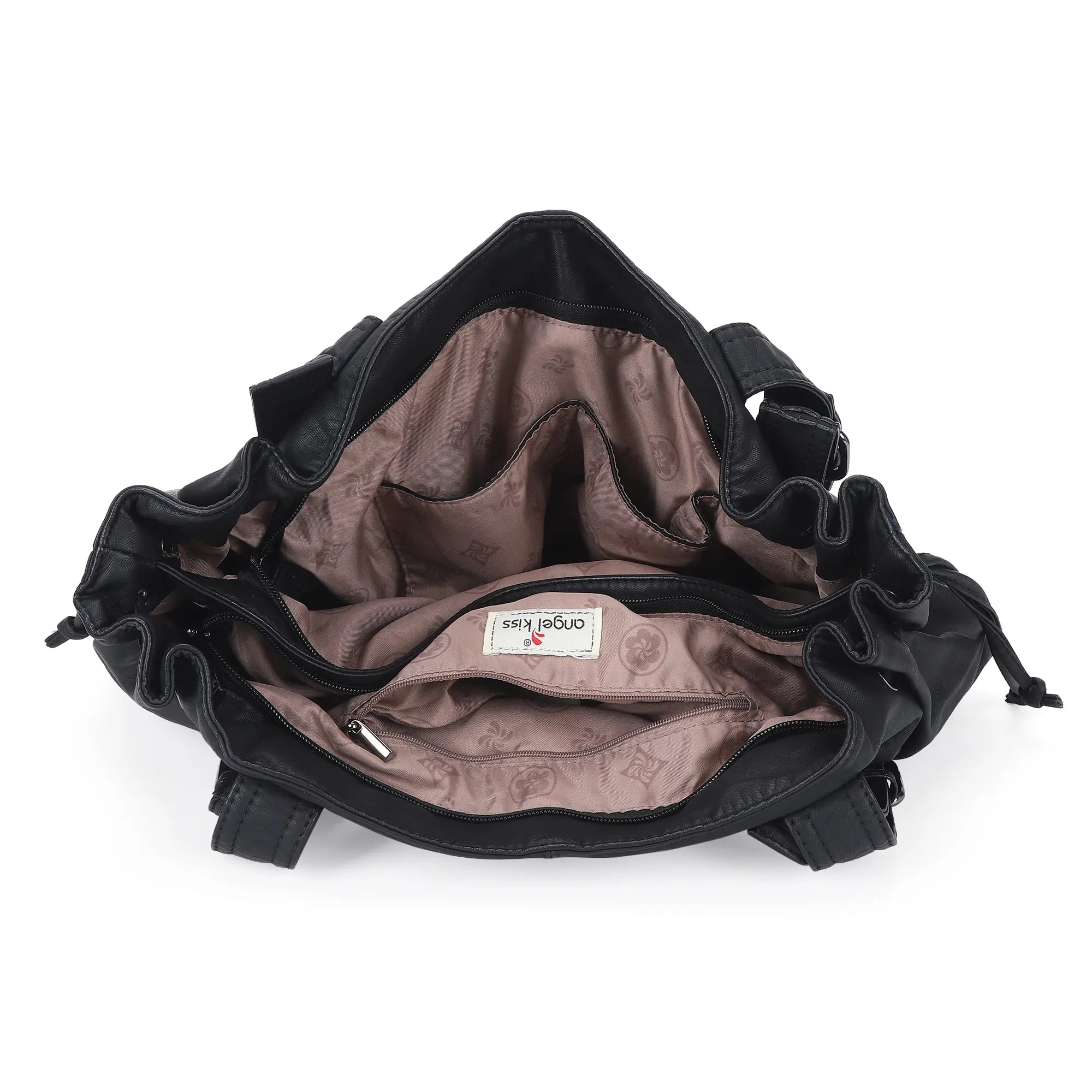 Slouchy Hobo Tote Bag &amp; Convertible Daily Traveler Bag