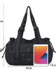 Slouchy Hobo Tote Bag & Convertible Daily Traveler Bag