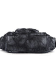 Leopard & Tie-Dye Hobo Shoulder Bag