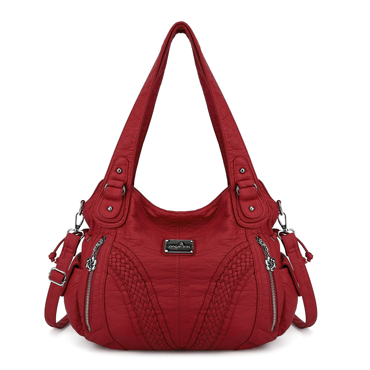 washed roomy Daily women Waterproof unique hobo handbag-Angelkiss Bag