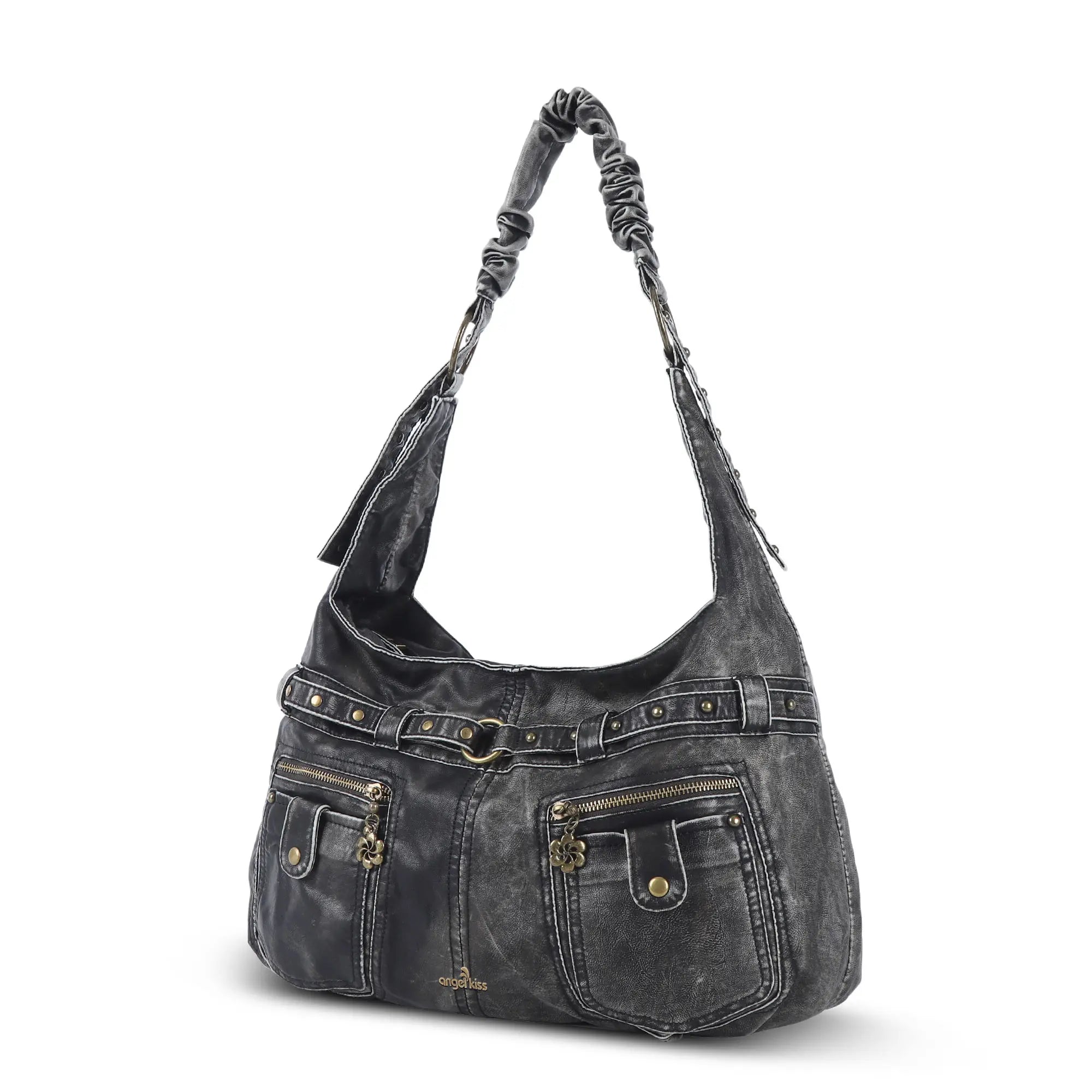 Large Y2K Cargo Hobo Shoulder &amp; Crossbody Bag