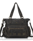 Oversized Slouchy Multi Pocket Tote Bag with Adjustable Strap
