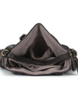 Oversized Slouchy Multi Pocket Tote Bag with Adjustable Strap